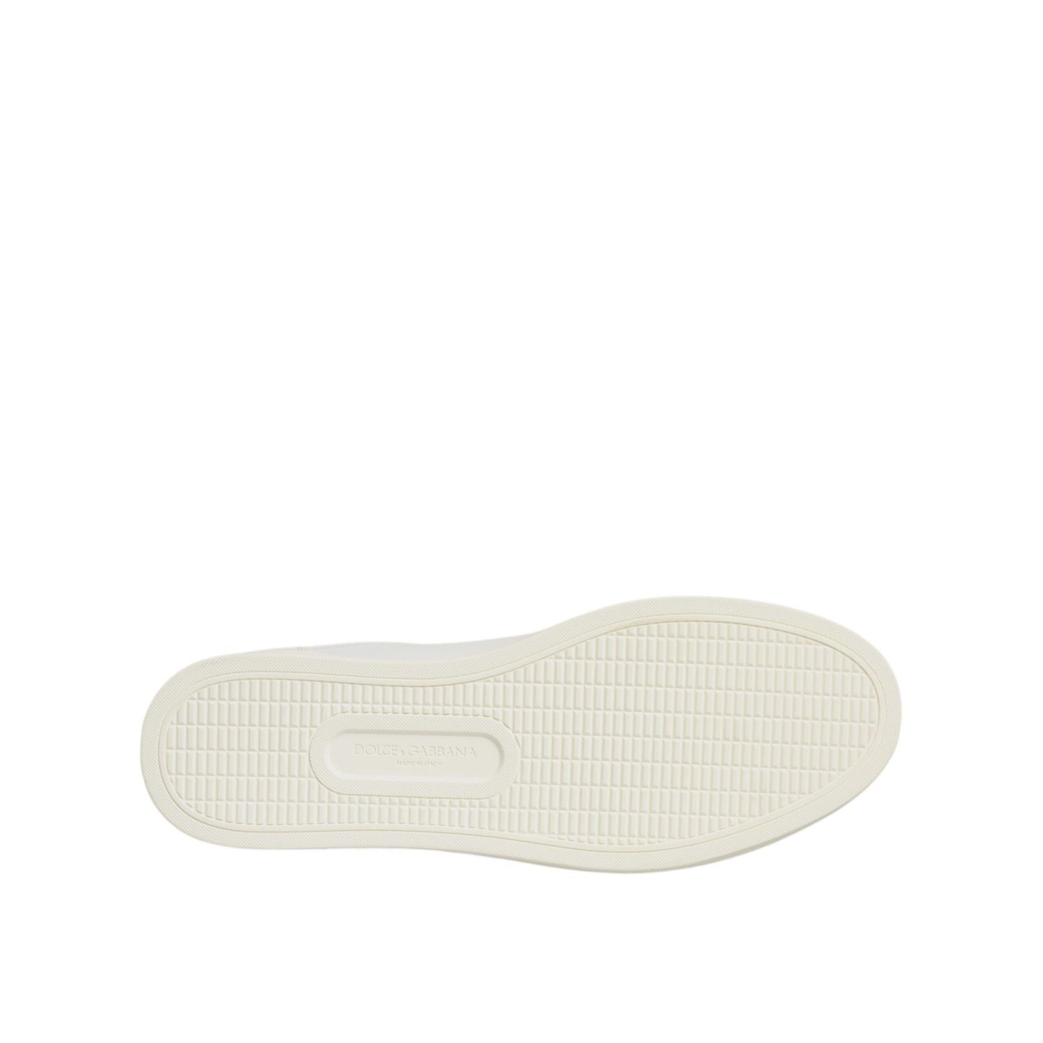 Dolce & Gabbana White Sacred Heart Men Low Top Sneakers Shoes