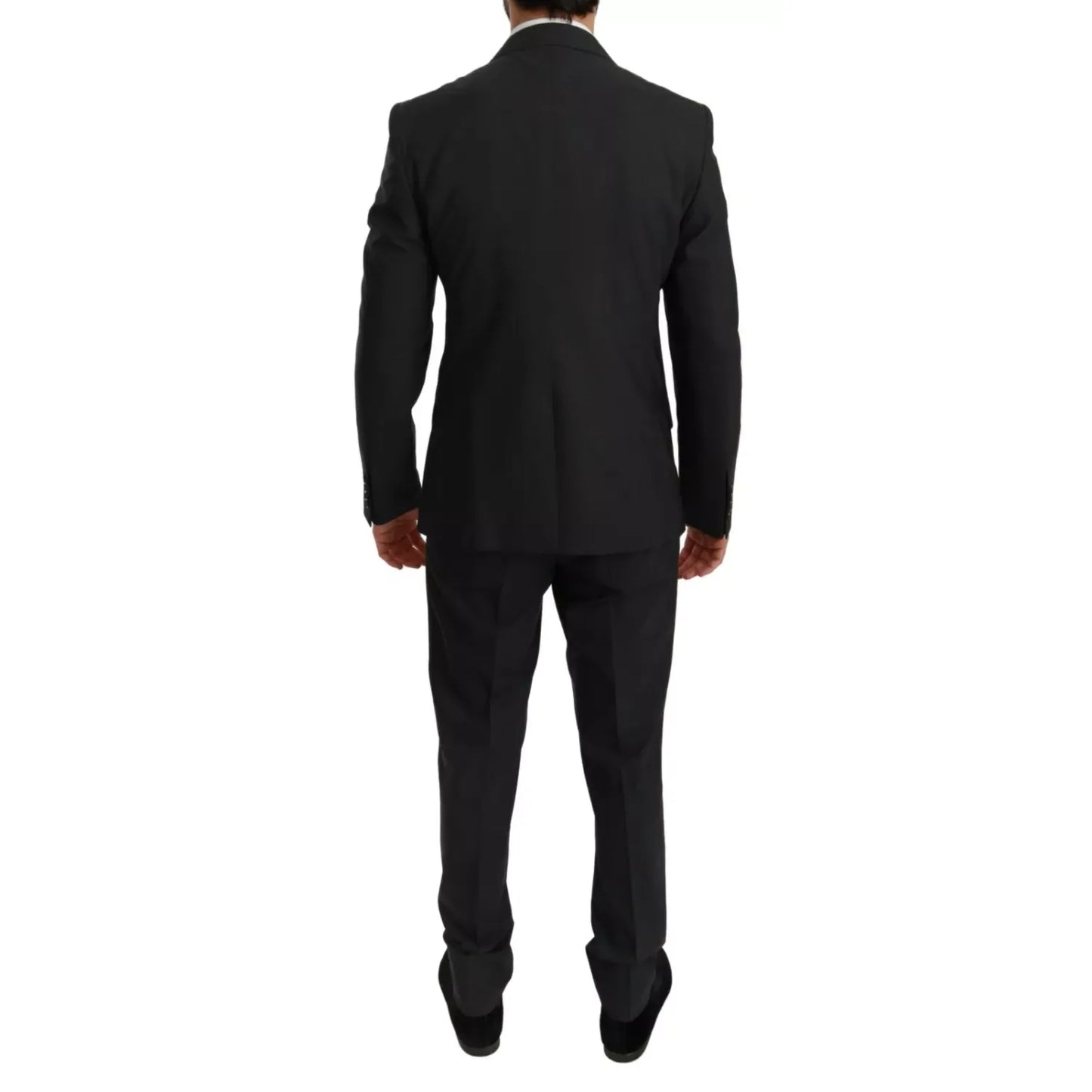 Dolce & Gabbana Slim Fit MARTINI Wool Gray Suit