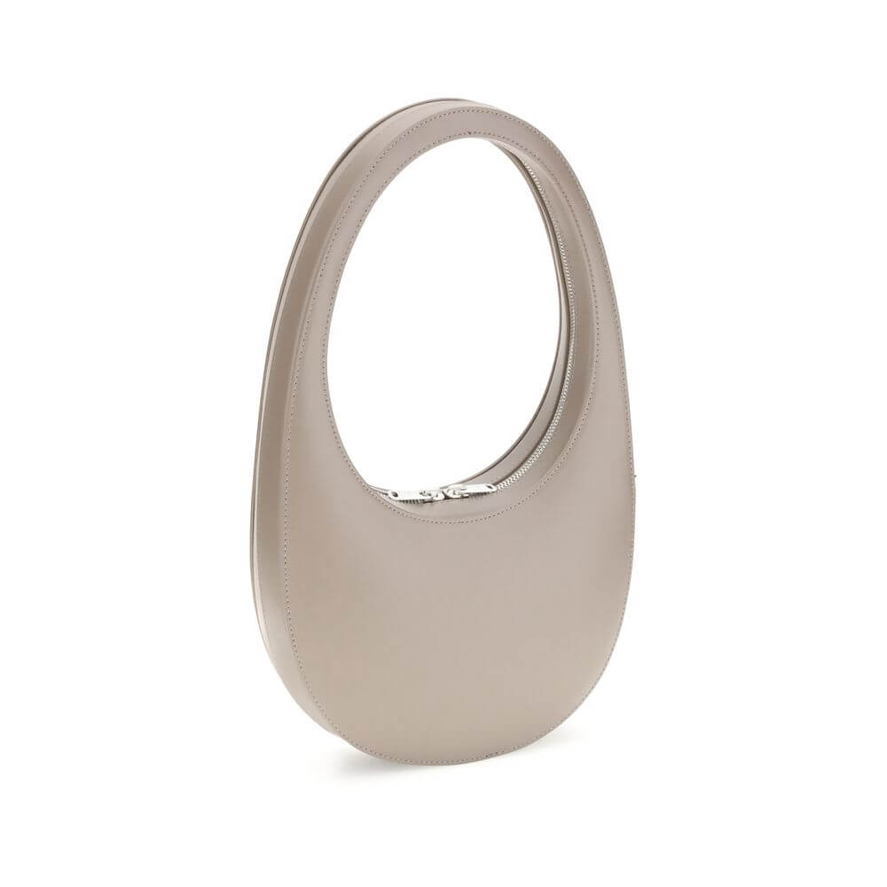 Coperni Beige Leather Shoulder Bag