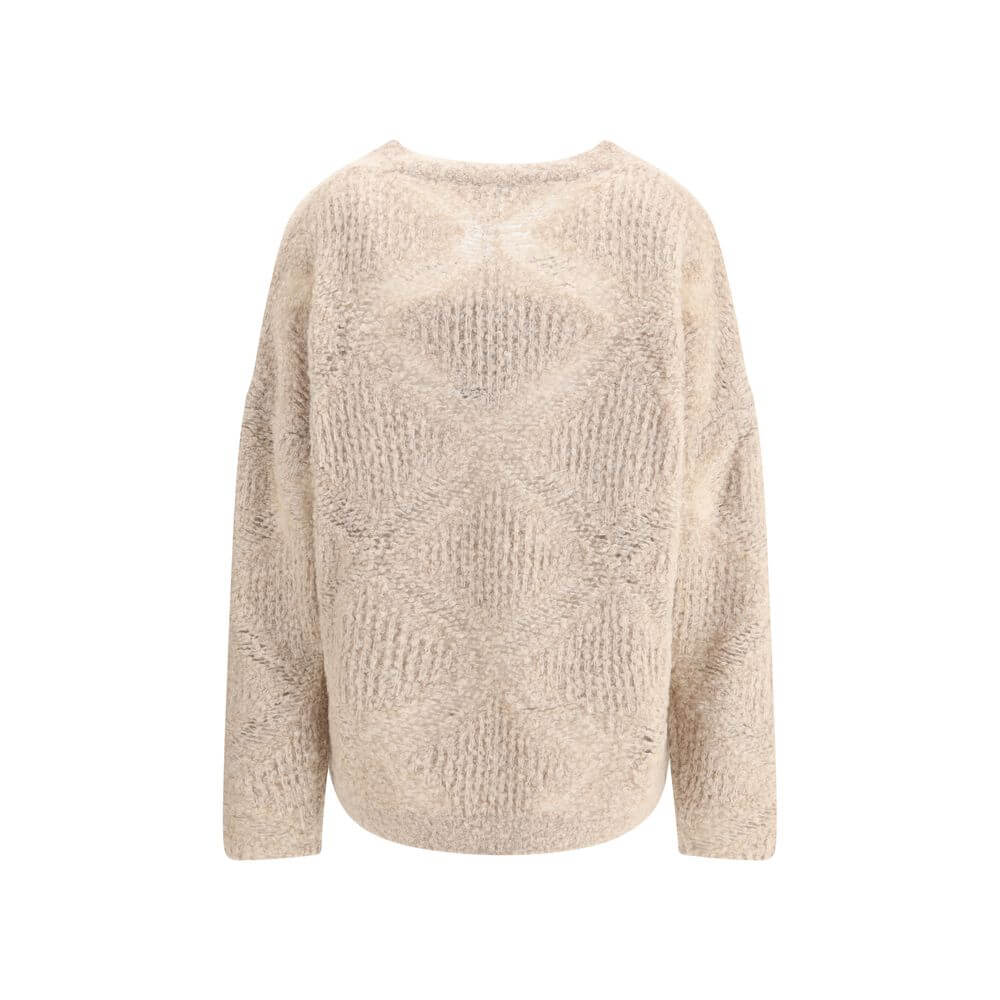 Giorgio Armani Cream Cashmere Cashmere Sweater