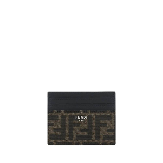 Fendi Brown Calf Leather Bos Taurus Wallet