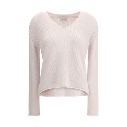 Forte_Forte White Wool Cashmere Sweater
