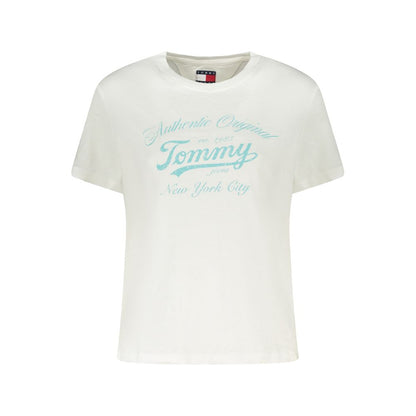 Tommy Hilfiger Bianco Cotton Women T-Shirt