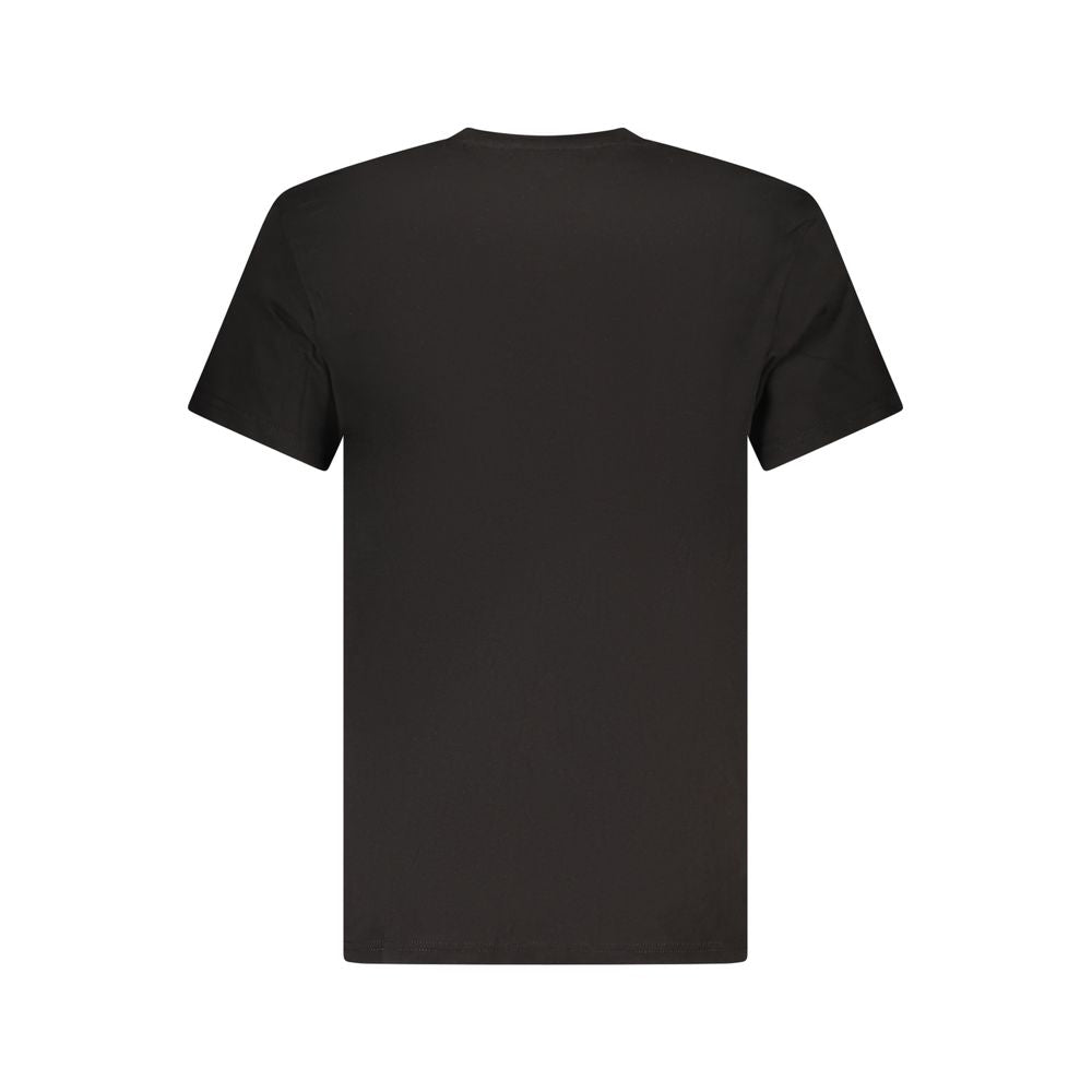 Tommy Hilfiger Black Cotton Men T-Shirt