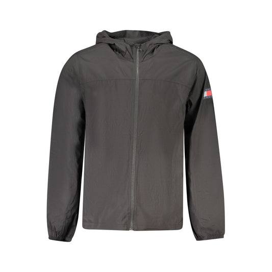 Tommy Hilfiger Black Polyamide Jackets & Coat