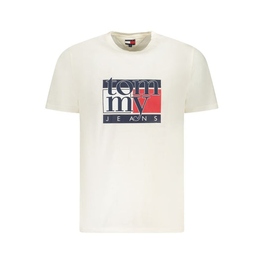 Tommy Hilfiger White Cotton T-Shirt