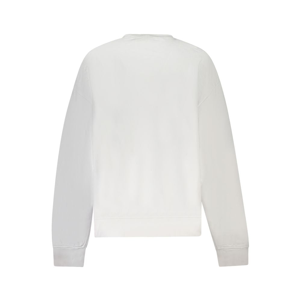 Calvin Klein White Cotton Sweatshirt