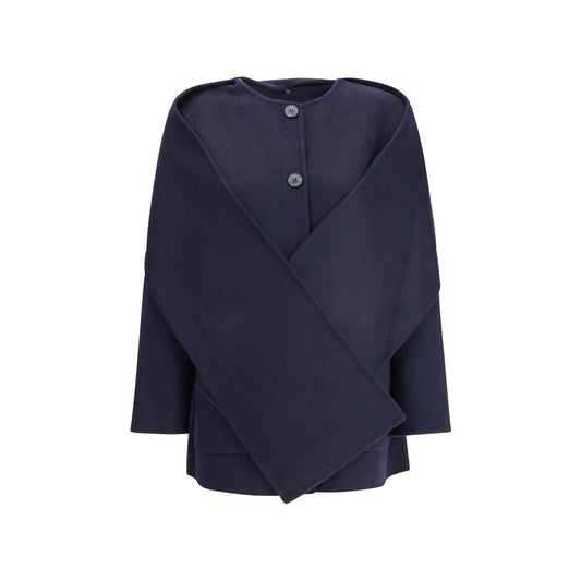 Dynamis Studio Blue Wool Coat