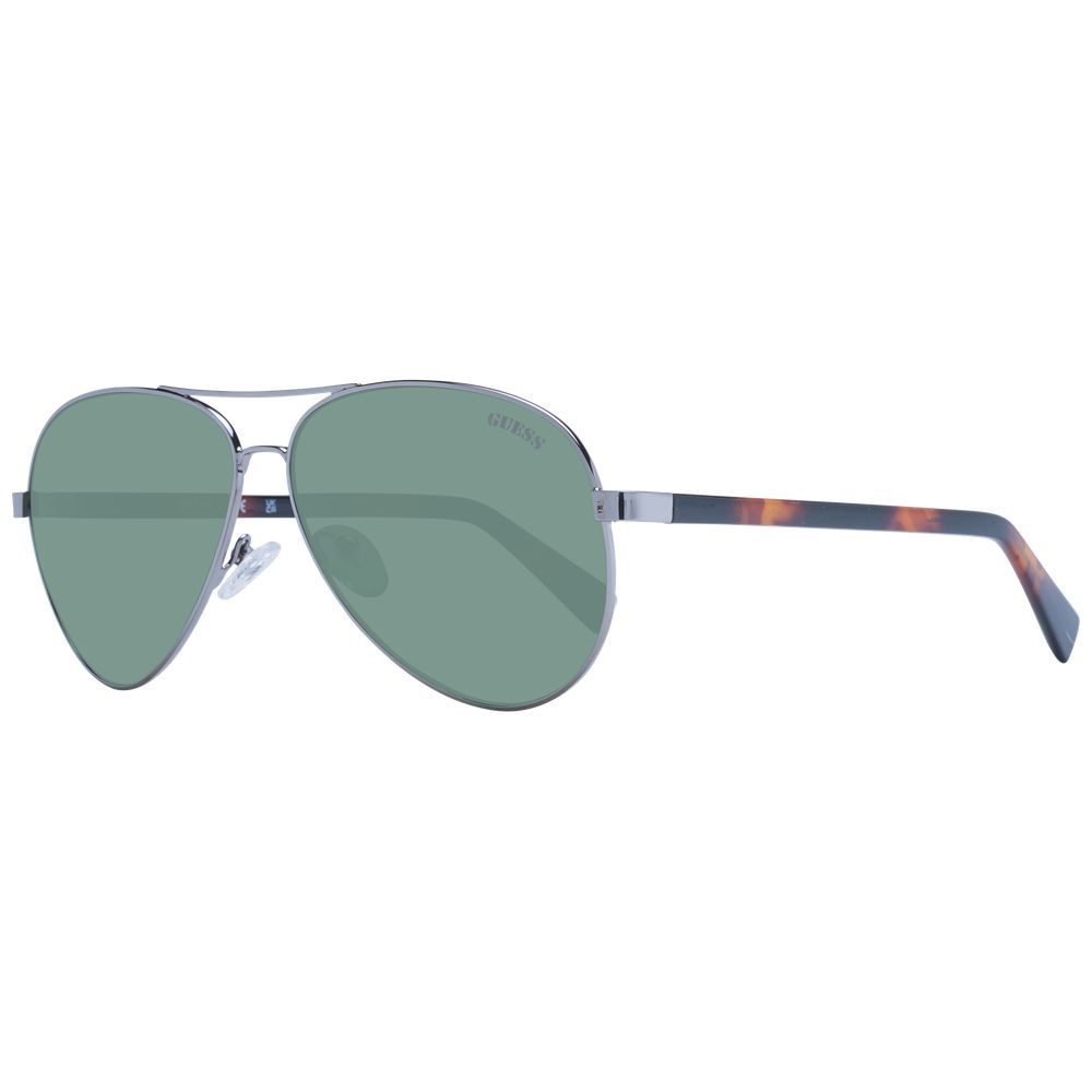 Guess Silver Metal Sunglasses