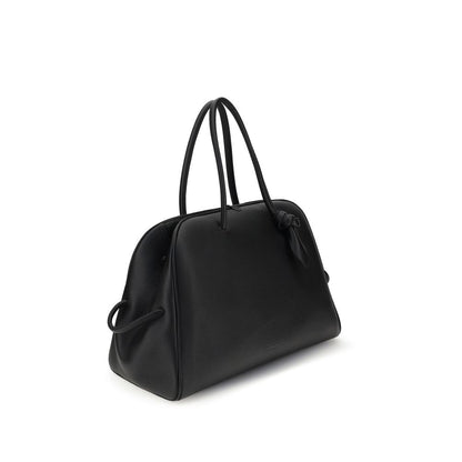 Jacquemus Black Calf Leather Bos Taurus Handbag