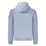 Norway 1963 Blue Polyester Men's Hooded Sweater