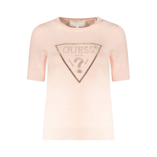 Guess Jeans Rosa Viscosa Women Sweater