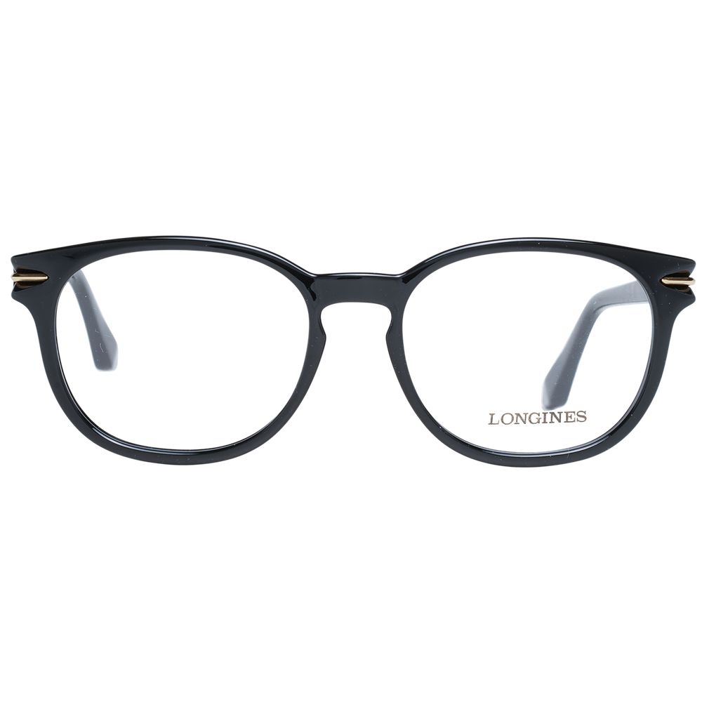 Longines Black Plastic Glasses (Frames)