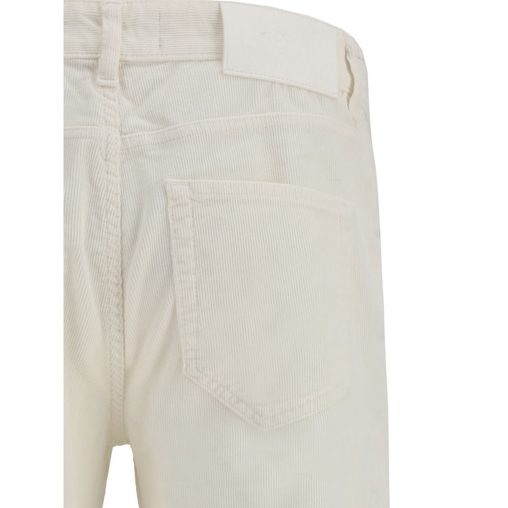 PT Torino White Cotton Pants