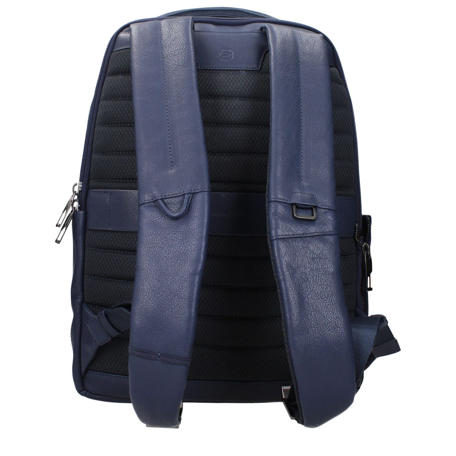 Piquadro Blue Leather Backpack