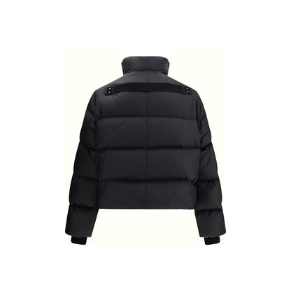 Rick Owens Black Polyamide Jackets And Coat
