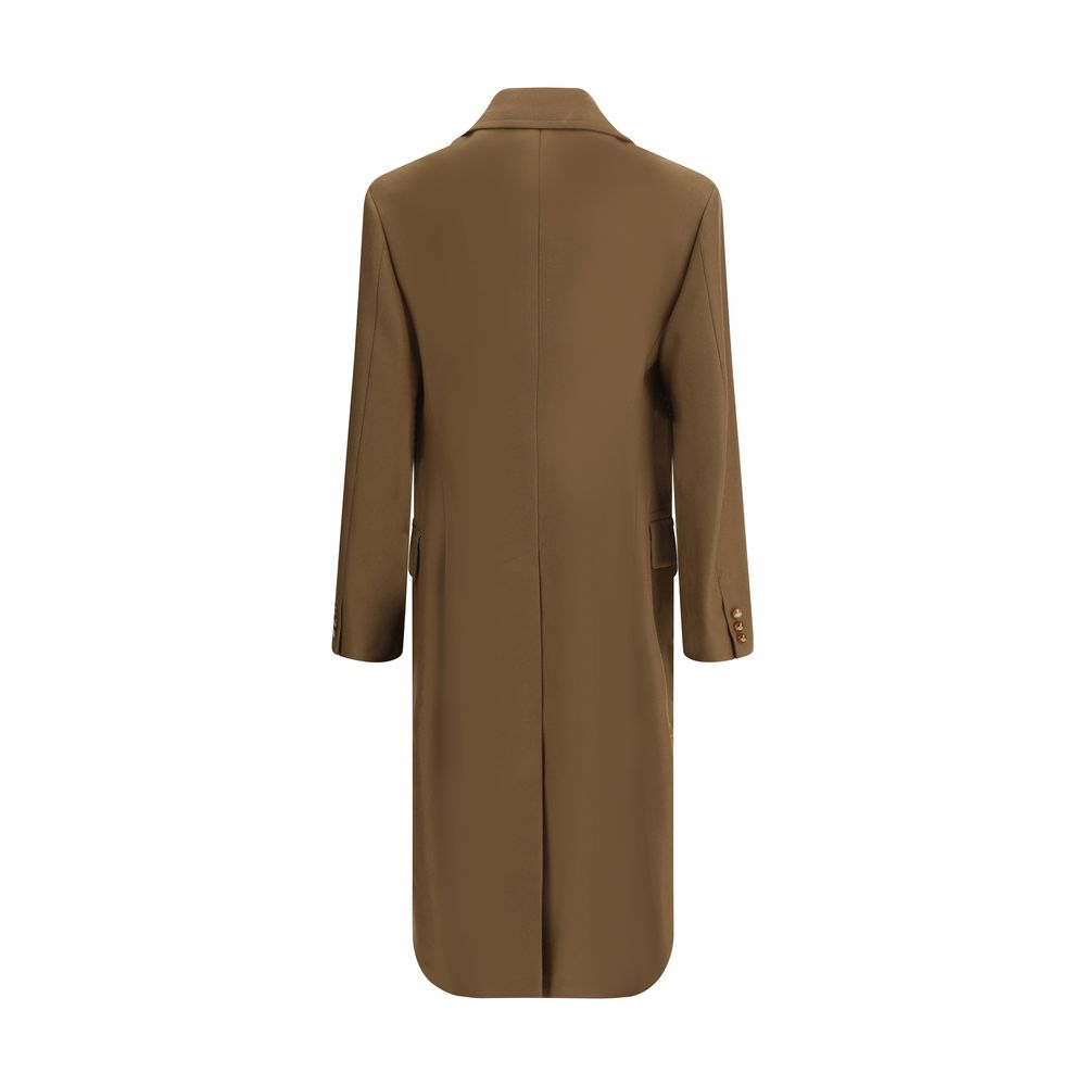 Vivienne Westwood Brown Fleece Wool Coat