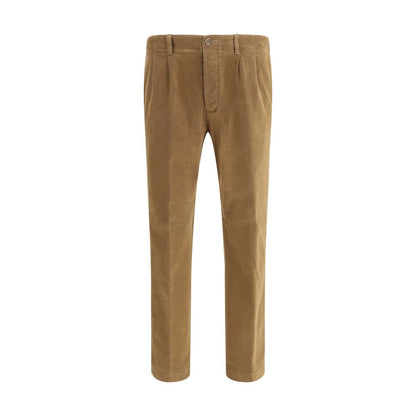 Germano Brown Cotton Pants