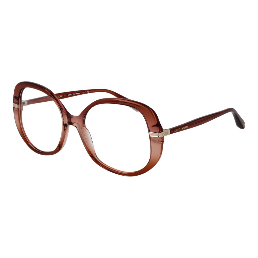 Scotch & Soda Brown Acetate Glasses (Frames) Scotch & Soda