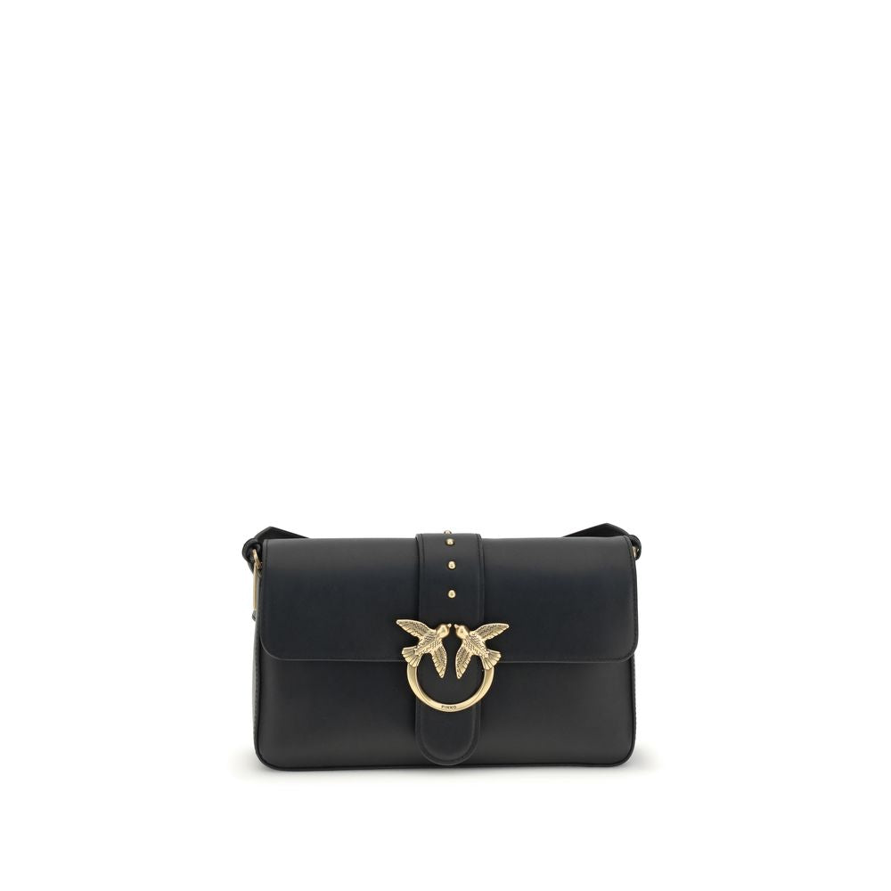 Front view with bag zipped and handles upright.
