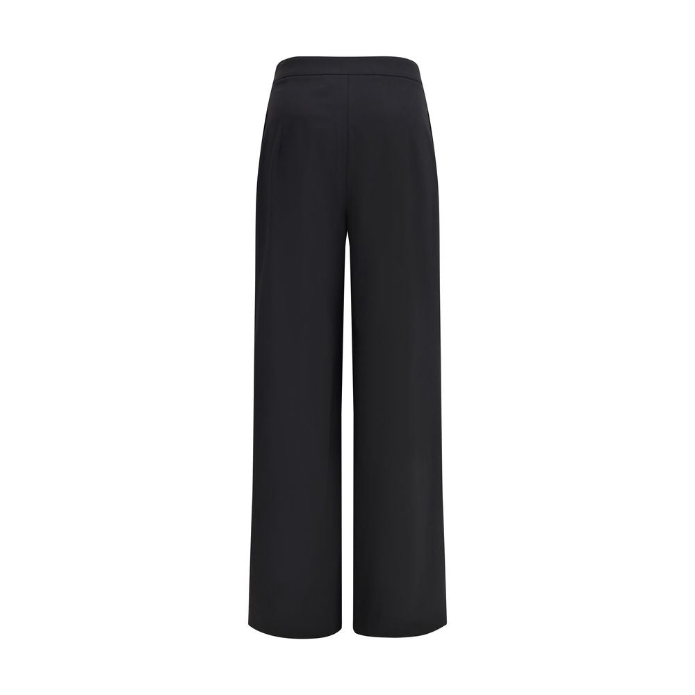 Di Stavnitser Black Polyester Casual Pants