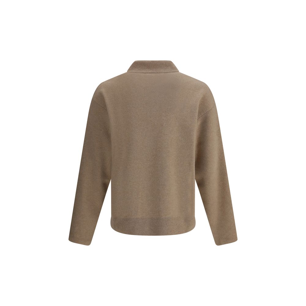 Jacquemus Beige Merino Wool Sweatshirt
