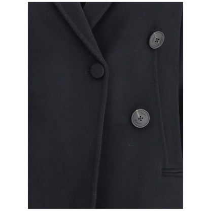 Tory Burch Black Wool Coat