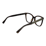 Longchamp Brown Women Glasses Frame in full-rim acetate with cat-eye style.