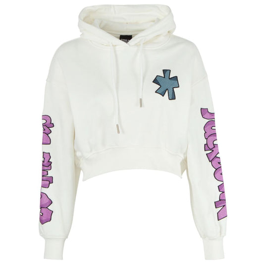 Comme Des Fuckdown White Cotton Women Sweater