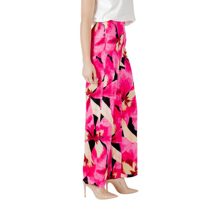 Only Pink Viscose Casual Pants 1728,71956299936,Casual Pants - Pants - Clothing,Clothing,IT42|M,New with tags,Only,Pants - Clothing,Pink,Women
