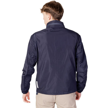 Armani Exchange Blue Polyester Shell Jacket 1728,71956299936,Armani Exchange,Blue,Clothing,IT46 | M,IT48 | L,IT54 | XXL,Jackets & Coats - Clothing,Men,New with tags,Shell Jackets - Jackets & Coats - Clothing