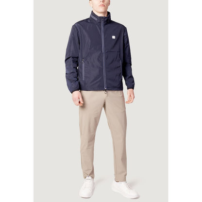 Armani Exchange Blue Polyester Shell Jacket 1728,71956299936,Armani Exchange,Blue,Clothing,IT46 | M,IT48 | L,IT54 | XXL,Jackets & Coats - Clothing,Men,New with tags,Shell Jackets - Jackets & Coats - Clothing