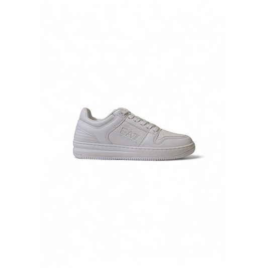 EA7 Emporio Armani White Polyester Athletic Sneakers 1728,38 2/3,71956299936,Athletic - Sneakers - Shoes,EA7 Emporio Armani,EU 36.5 | US 3.5,EU 38 | US 5,EU 39 | US 6,EU 42 | US 9,Men,New with tags,Shoes,Sneakers - Shoes,White
