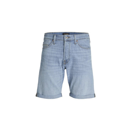 Jack Jones Light Blue Cotton Bermuda Shorts 1728,71956299936,Bermuda - Shorts - Clothing,Clothing,IT42 | XS,IT44 | S,IT46 | M,IT48 | L,Jack Jones,Light Blue,Men,New with tags,Shorts - Clothing