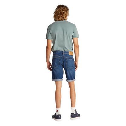 Calvin Klein Jeans Blue Cotton Bermuda Shorts
