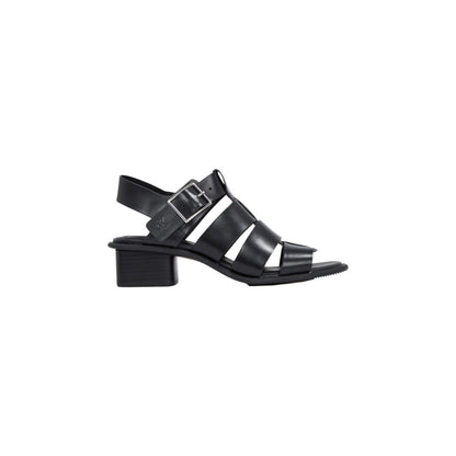 Calvin Klein Jeans Black Polyester Sandals 1728,71956299936,Black,Calvin Klein Jeans,EU38/US8,EU39/US9,EU40/US10,Flat - Sandals - Shoes,New with tags,Sandals - Shoes,Shoes,Women