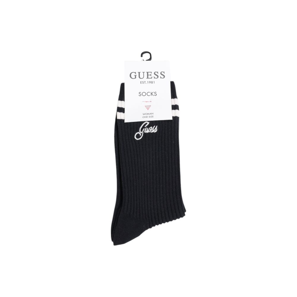 Guess Active Black Cotton Socks