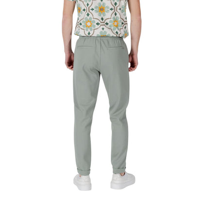 Antony Morato Green Polyester Joggers (Workout Pants)