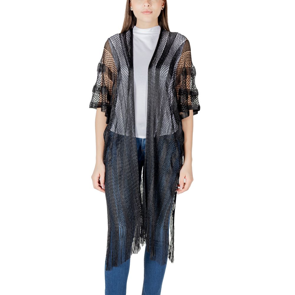 Liu Jo Black Polyester Scarf 1728,71956299936,Accessories,Black,Liu Jo,New with tags,Scarves - Accessories,Scarves - Scarves - Accessories,Women