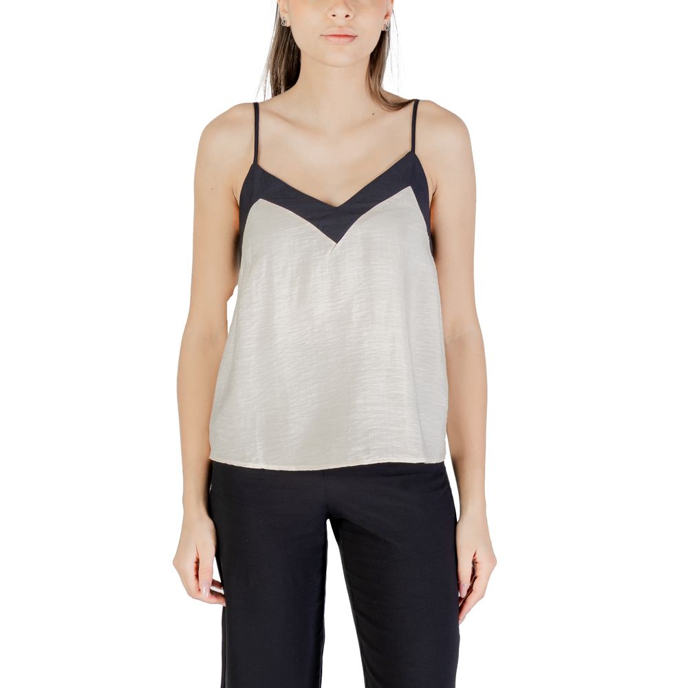 Vero Moda Beige Nylon Top 1728,71956299936,Beige,Clothing,IT38|XS,IT40|S,IT42|M,New with tags,Sportswear - Clothing,Tops - Sportswear - Clothing,Vero Moda,Women,XL