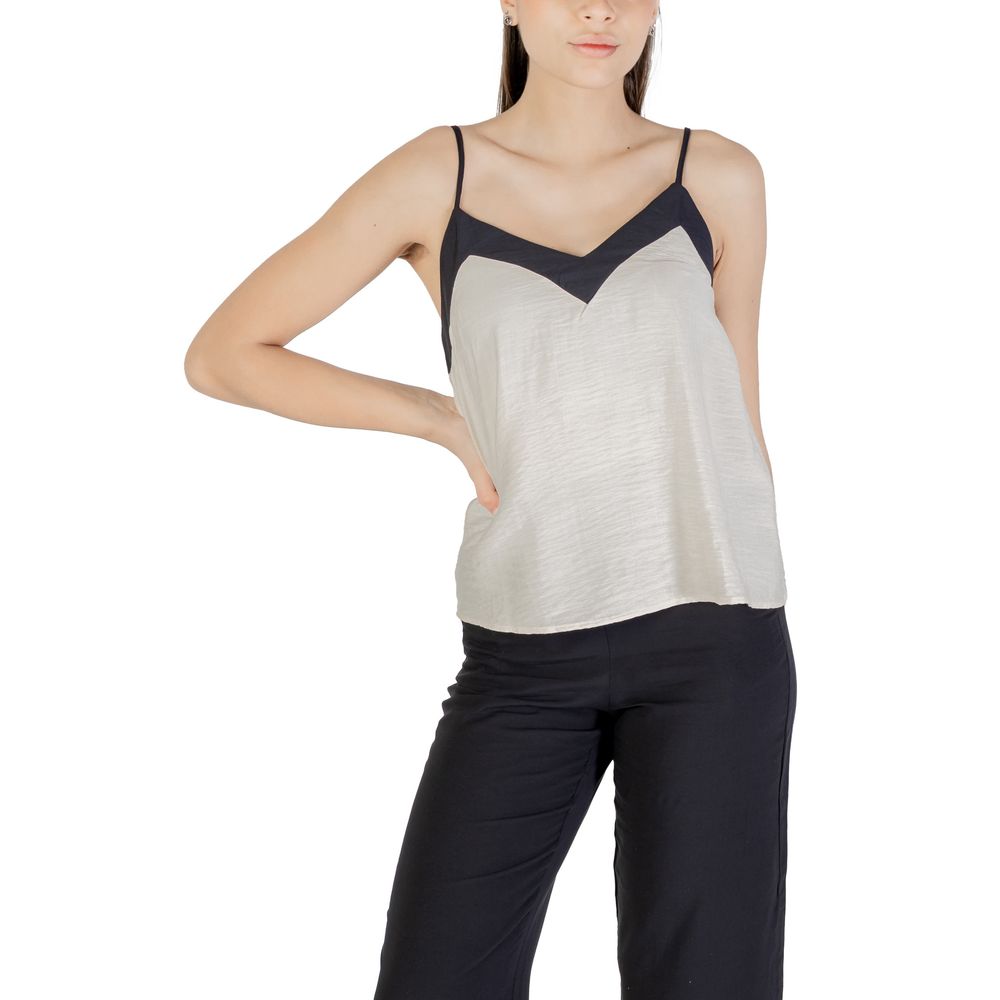 Vero Moda Beige Nylon Top 1728,71956299936,Beige,Clothing,IT38|XS,IT40|S,IT42|M,New with tags,Sportswear - Clothing,Tops - Sportswear - Clothing,Vero Moda,Women,XL