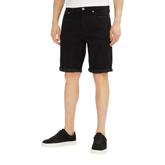 Calvin Klein Jeans Black Cotton Bermuda Shorts 1728,71956299936,Bermuda - Shorts - Clothing,Black,Calvin Klein Jeans,Clothing,Men,New with tags,Shorts - Clothing,W28,W29,W30,W32