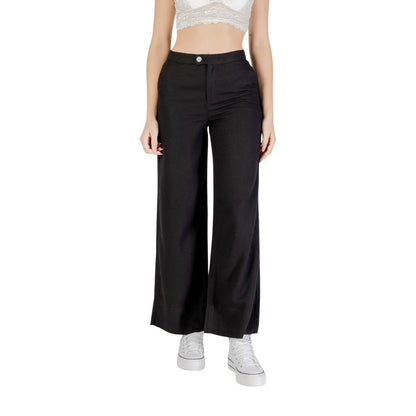 Only Black Viscose Pants
