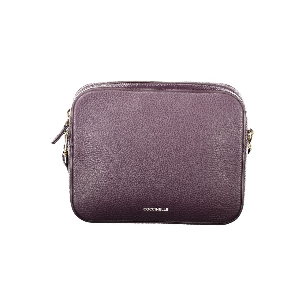 Coccinelle Purple Leather Women Handbag