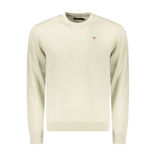 Napapijri Beige Cotton Men Sweater