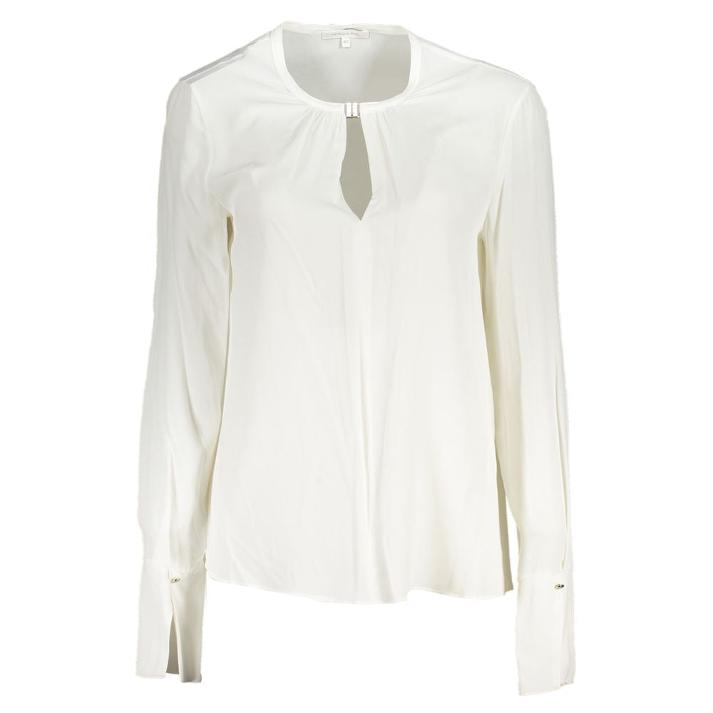Patrizia Pepe White Viscose Shirt