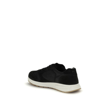 Prada Black Recycled Polyamide Athletic Sneakers