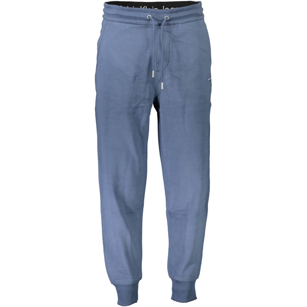 Calvin Klein Blu Cotton Men's Sweatpant