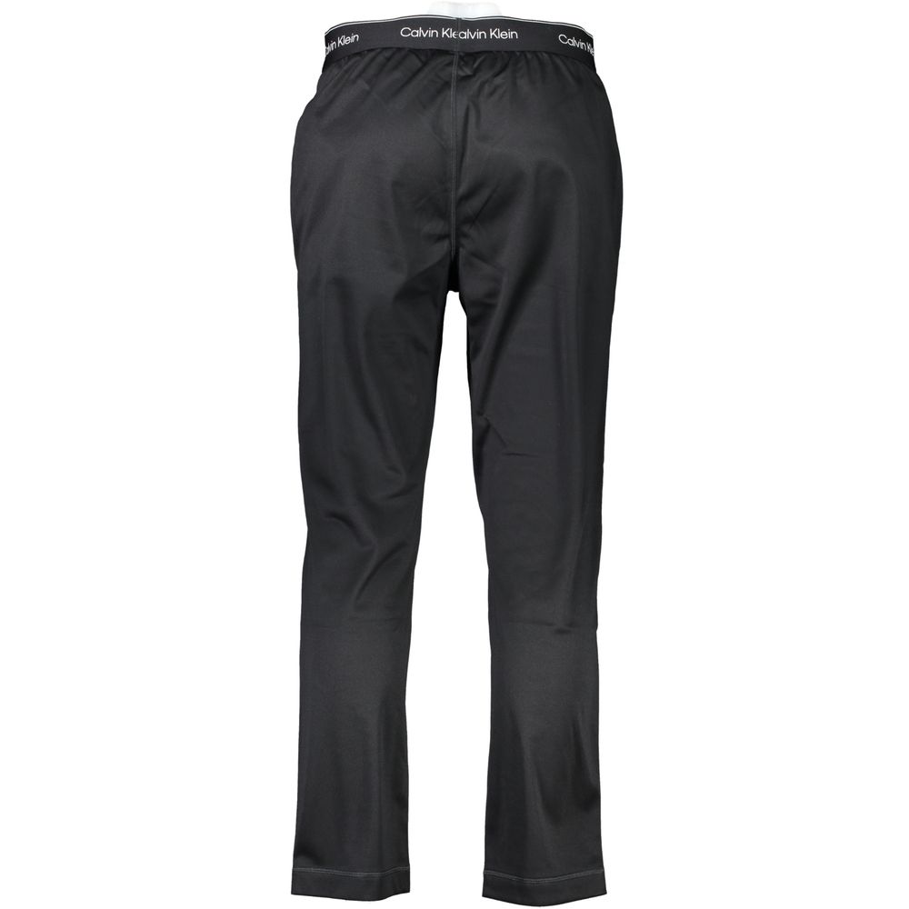 Calvin Klein Black Polyester Pant