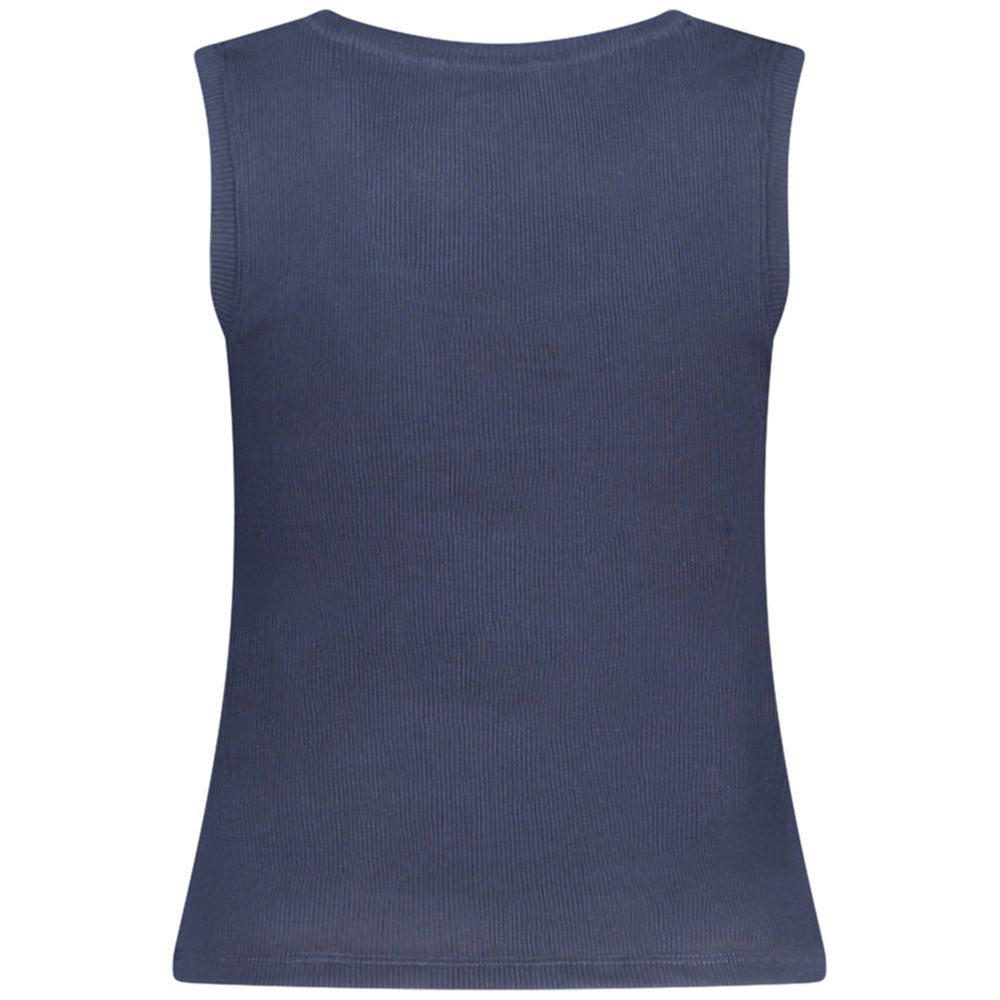Tommy Hilfiger Blue Cotton Women's Tank Top